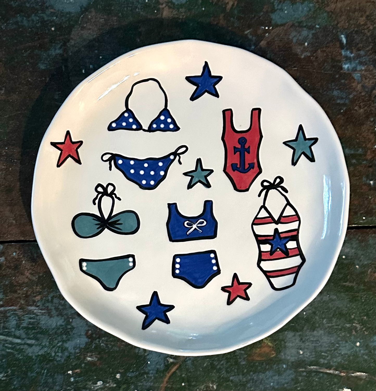 Swimsuit Camping Mug