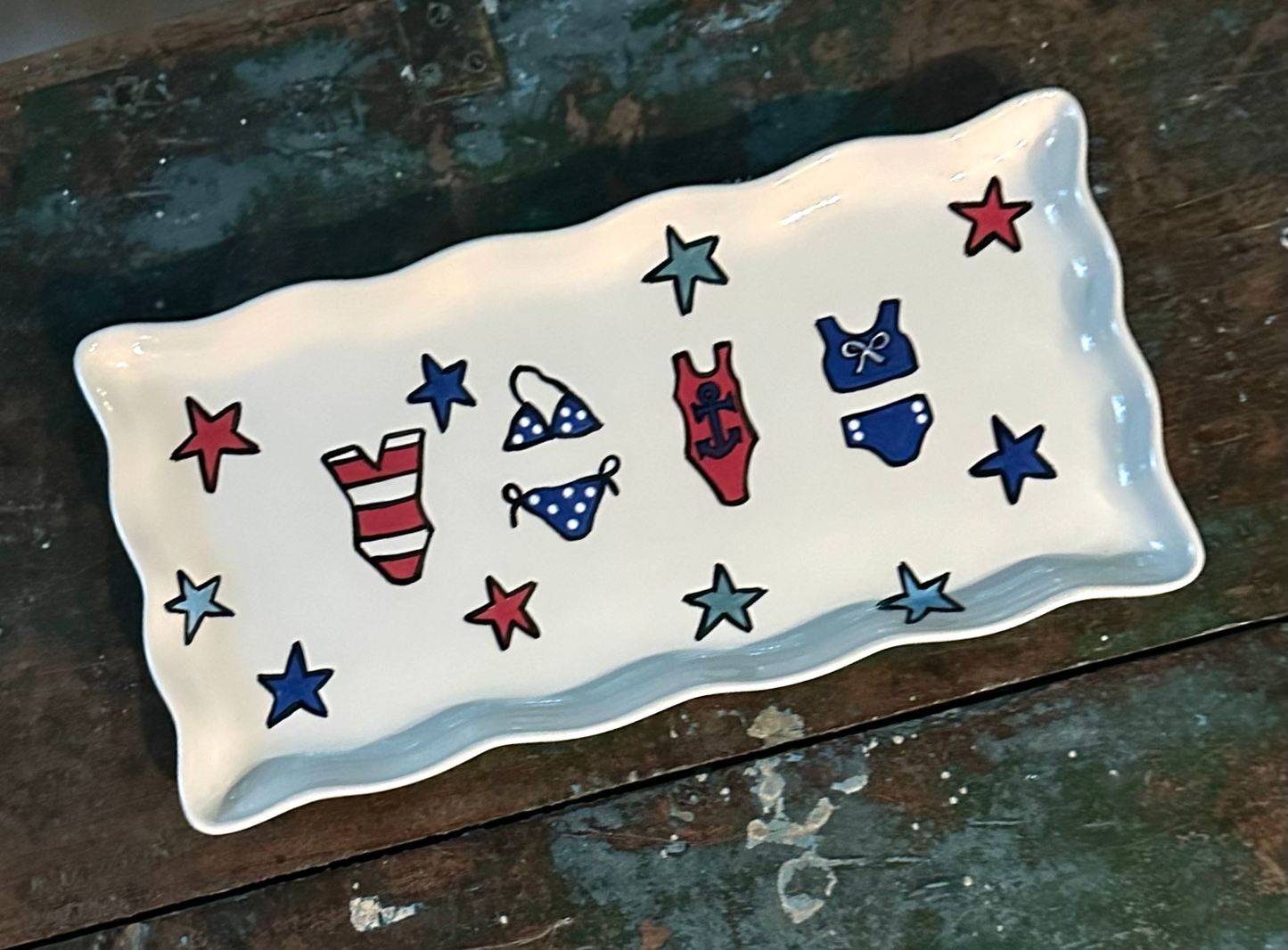 Basal Swimsuit Platter