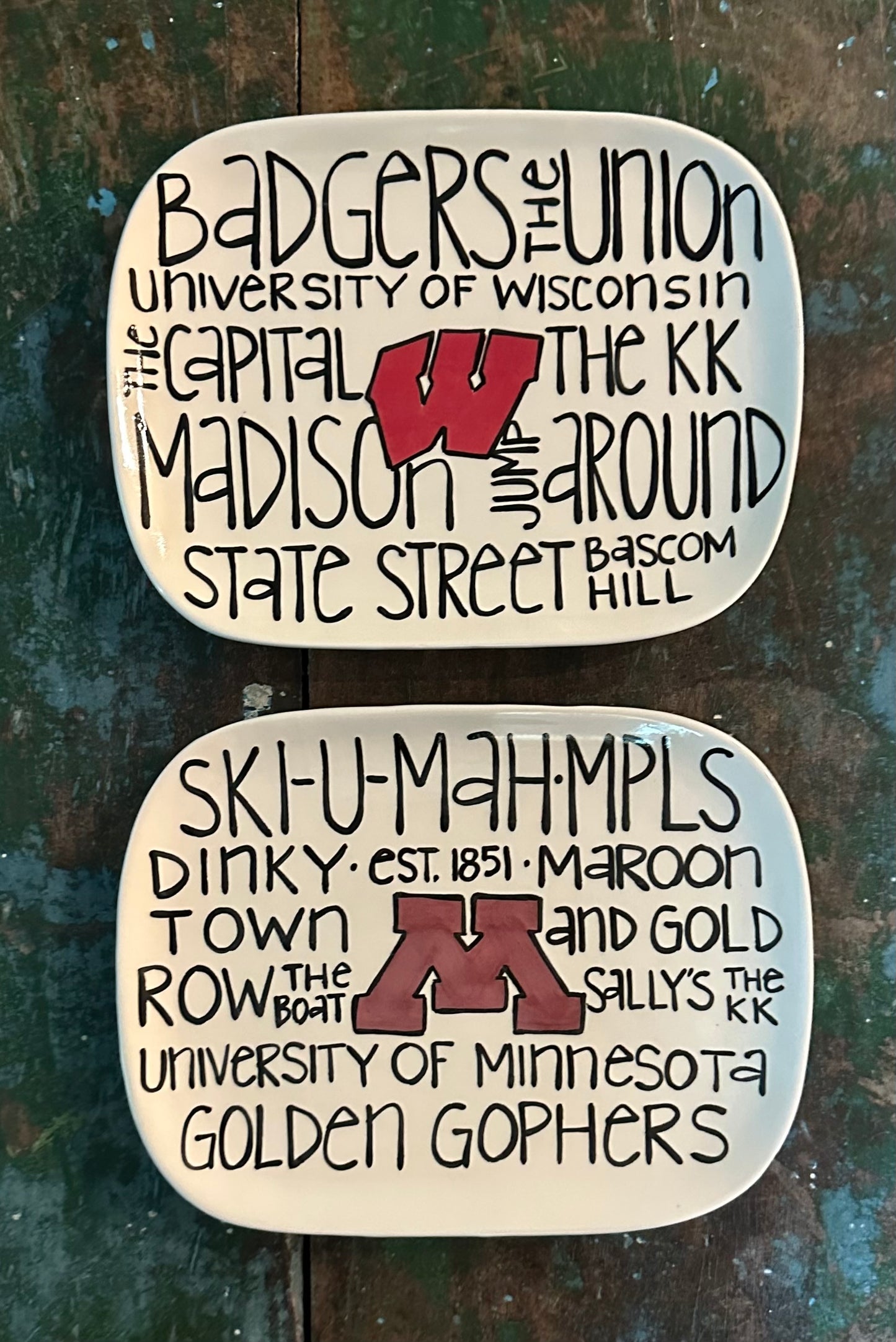 Squircle College Plate