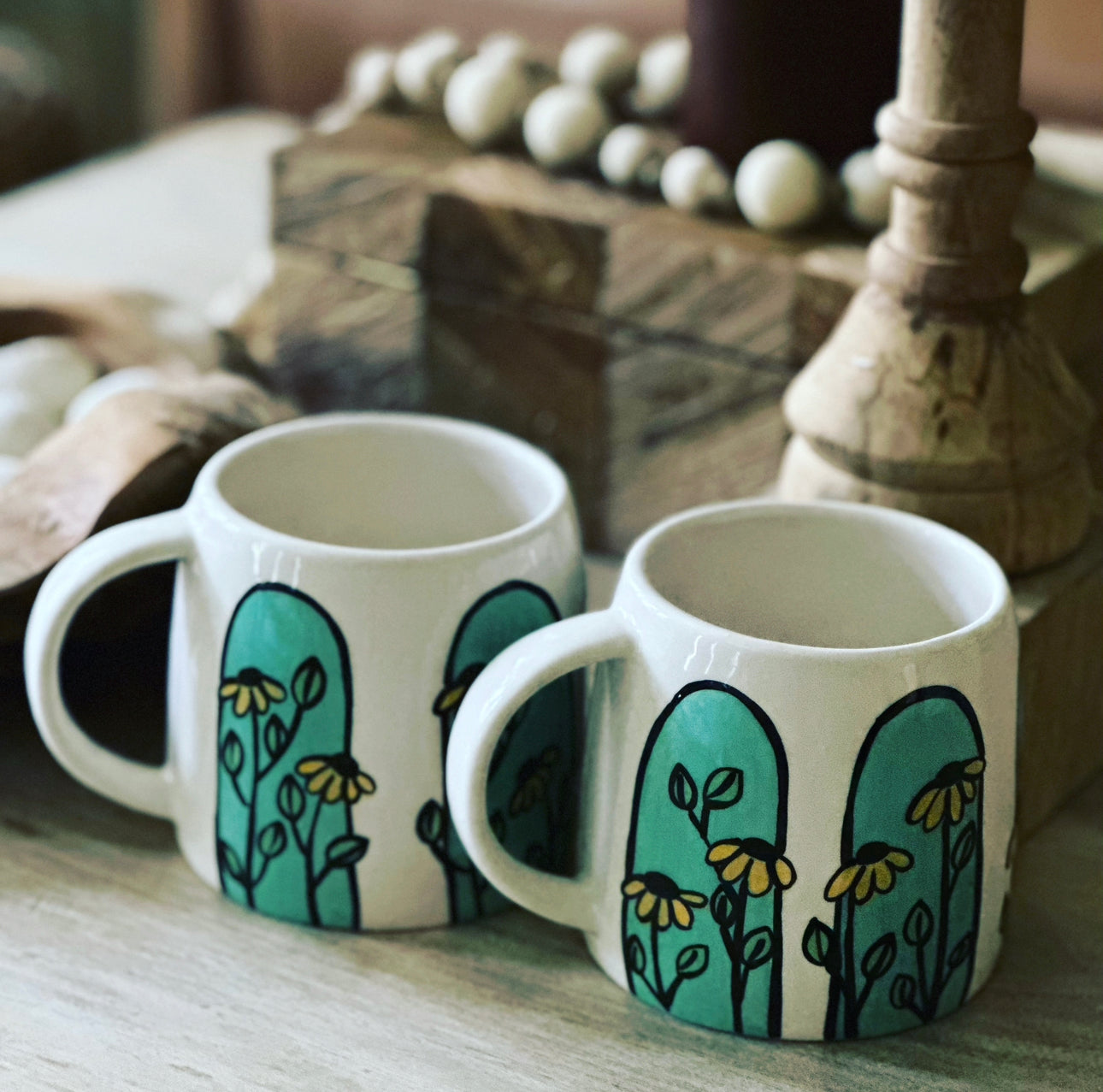 Arch Turquoise Abby Mug