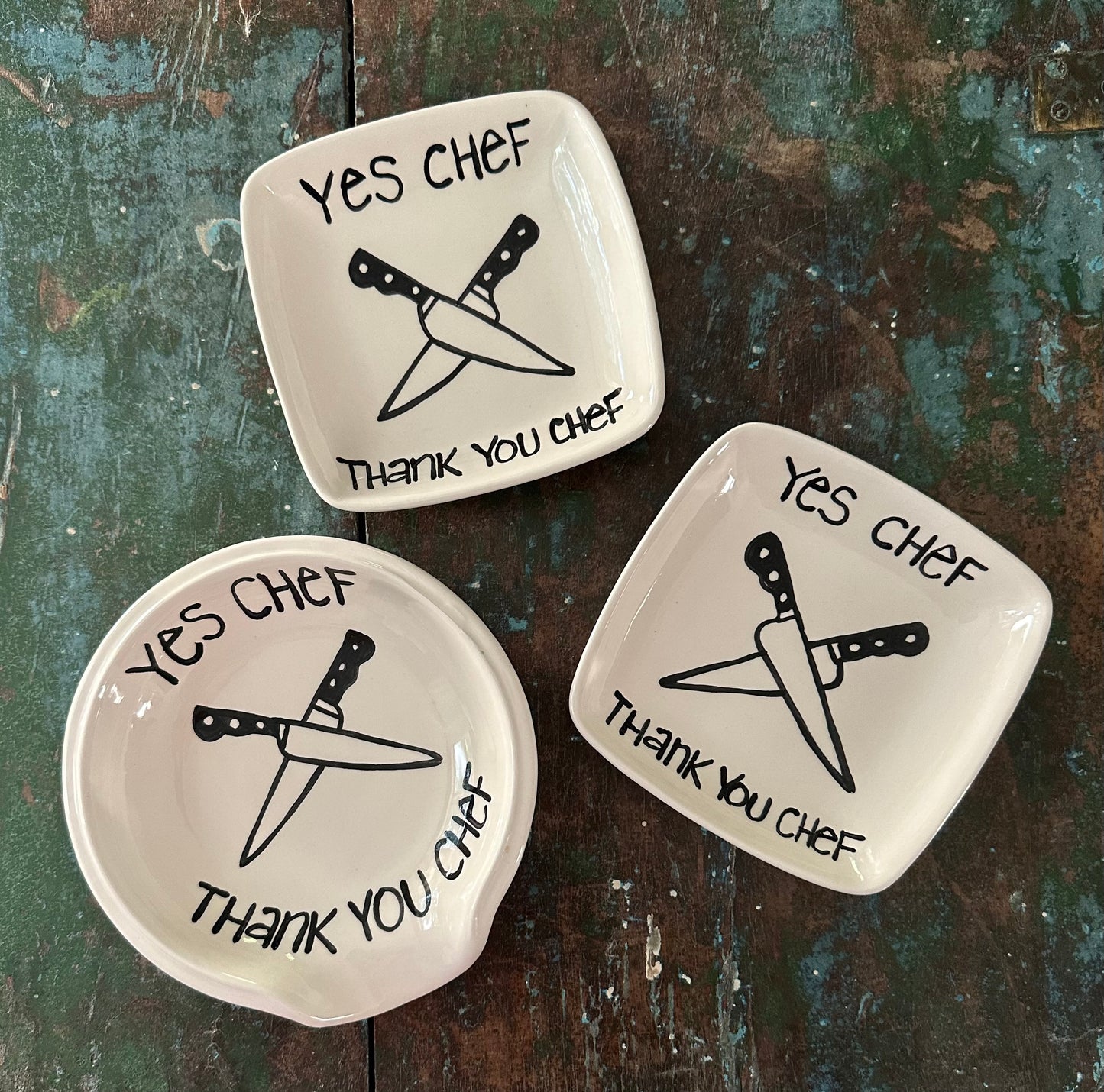 Trinket Dish “Yes Chef Thank You Chef”