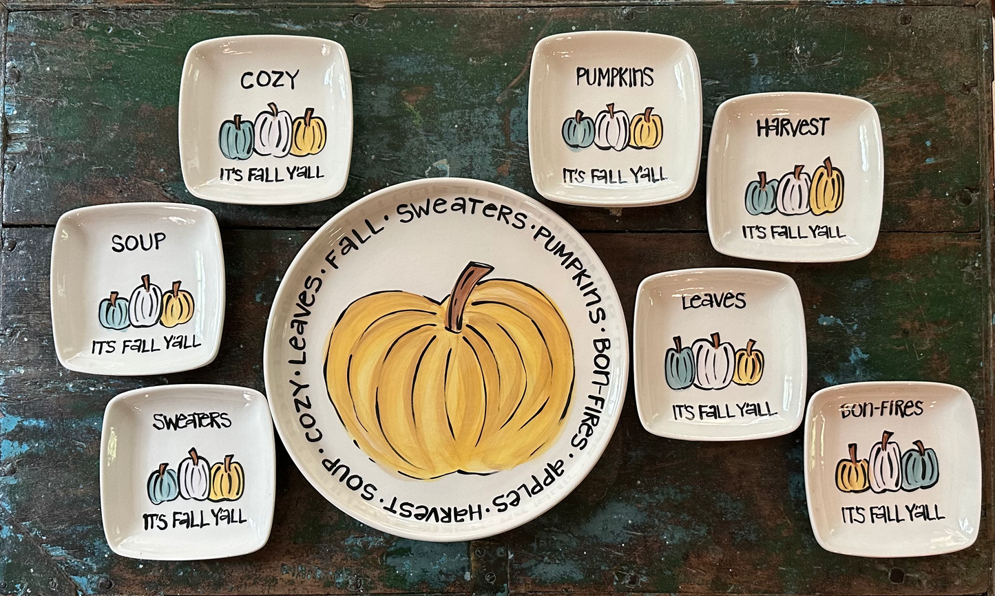 Pumpkin Plate
