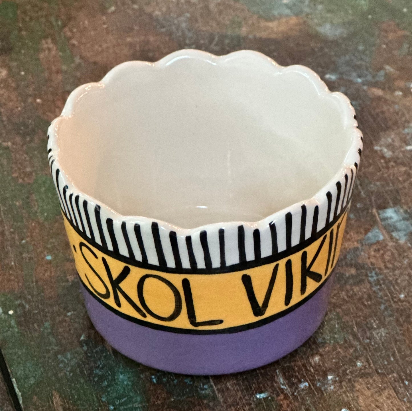 SKOL Vikings Ramekins