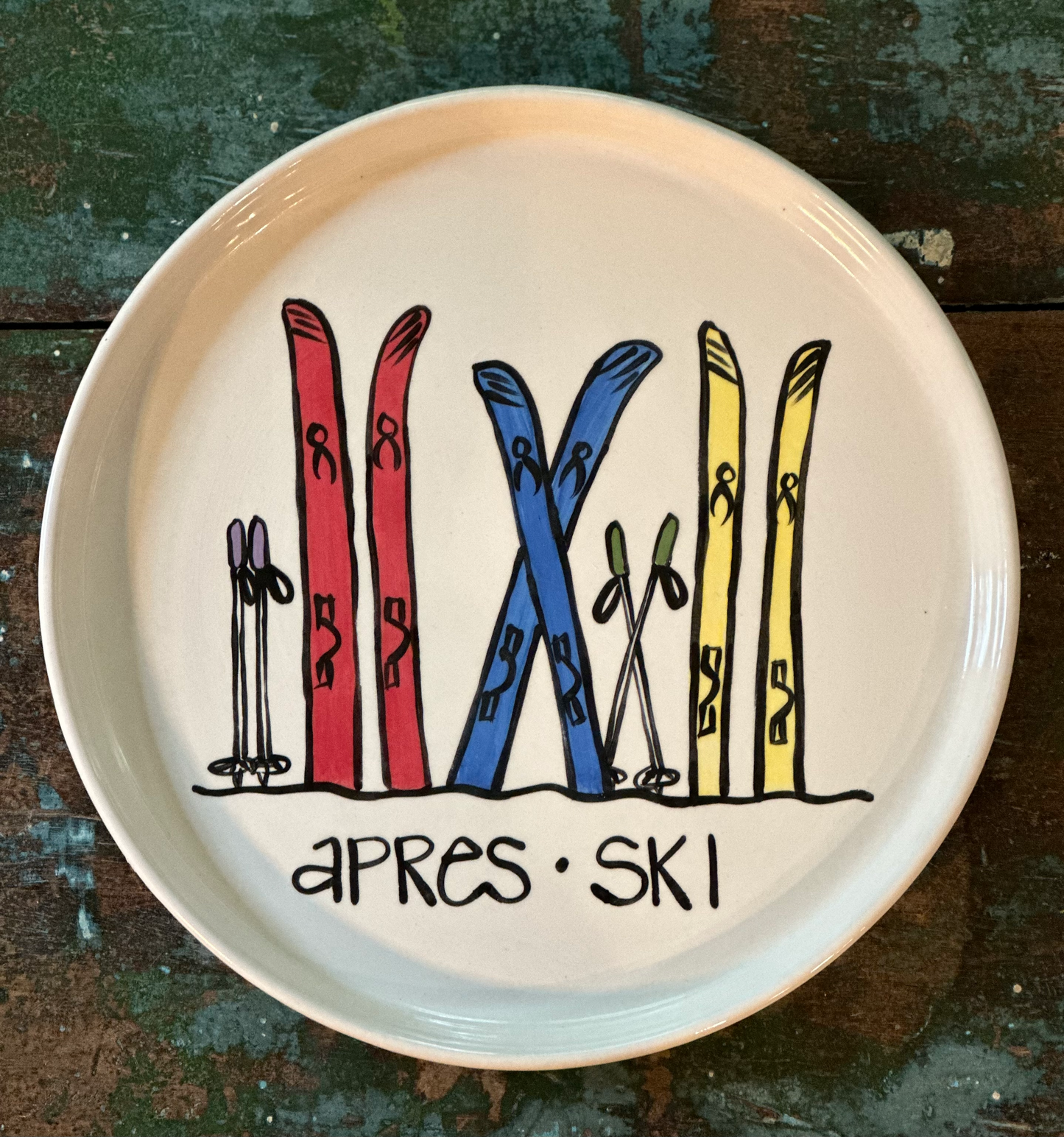 Apres Ski Squircle Platter