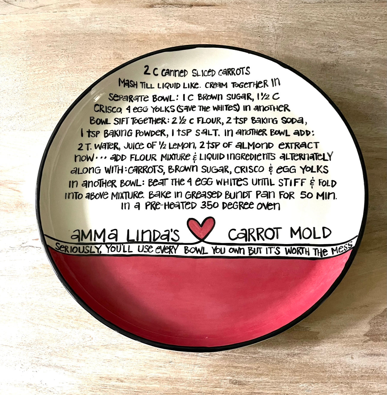 Rounds Custom Recipe Platter