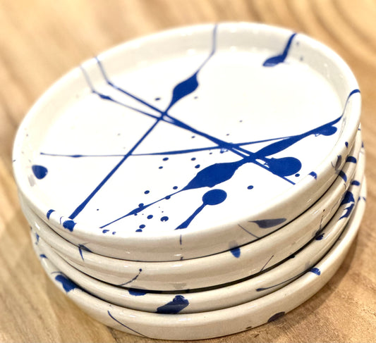Blue And White small aspen plate