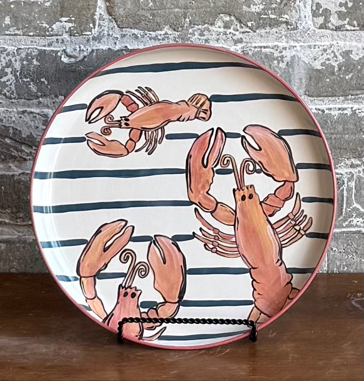 Round Large Lobster Platter