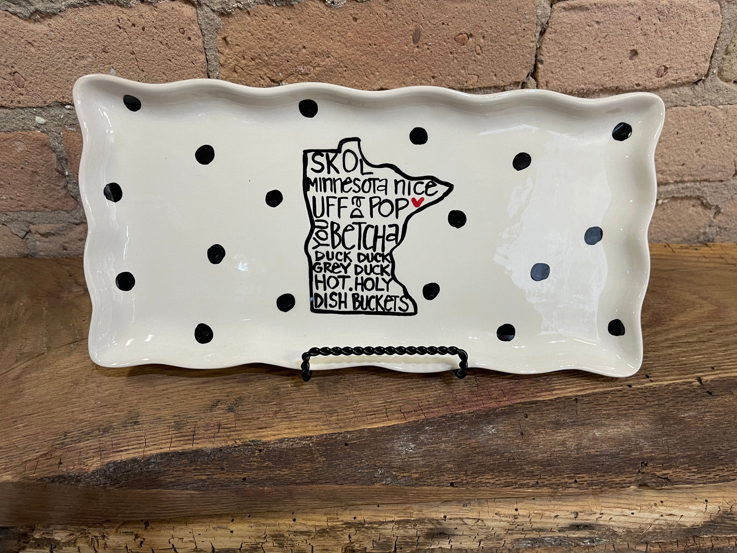 Sassy Minnesota Plate