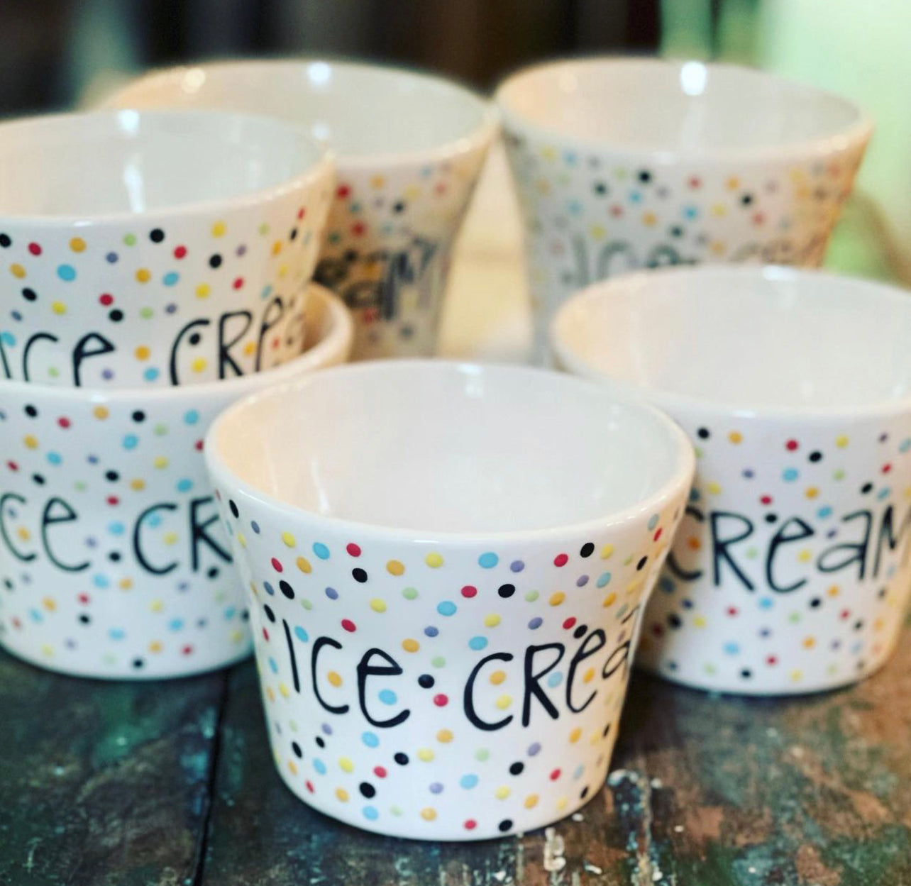 Maggie Ice Cream Bowl