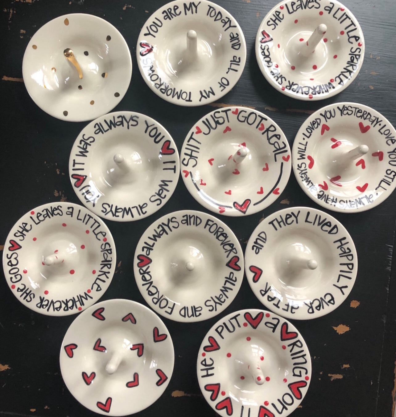 Ring Holder "He Put a Ring on It"