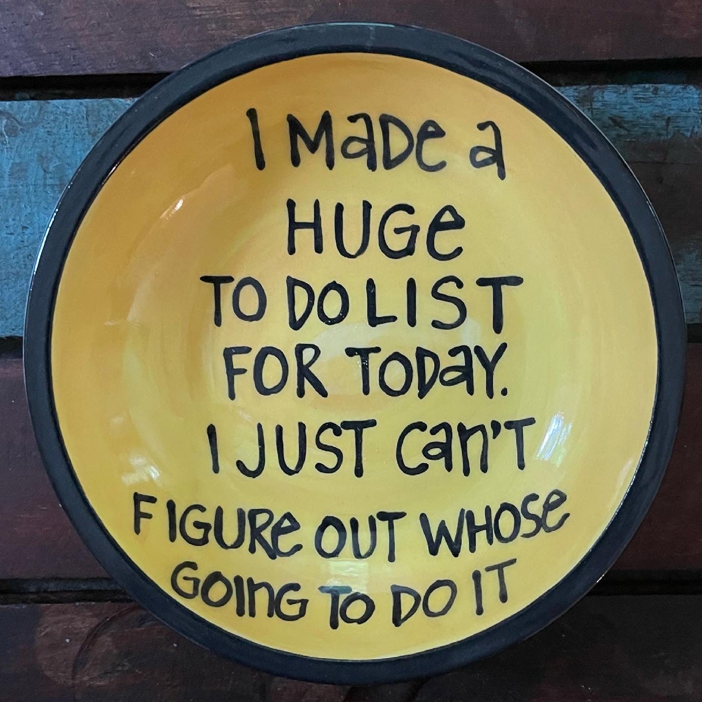 To-Do List Perfect Quote Dish