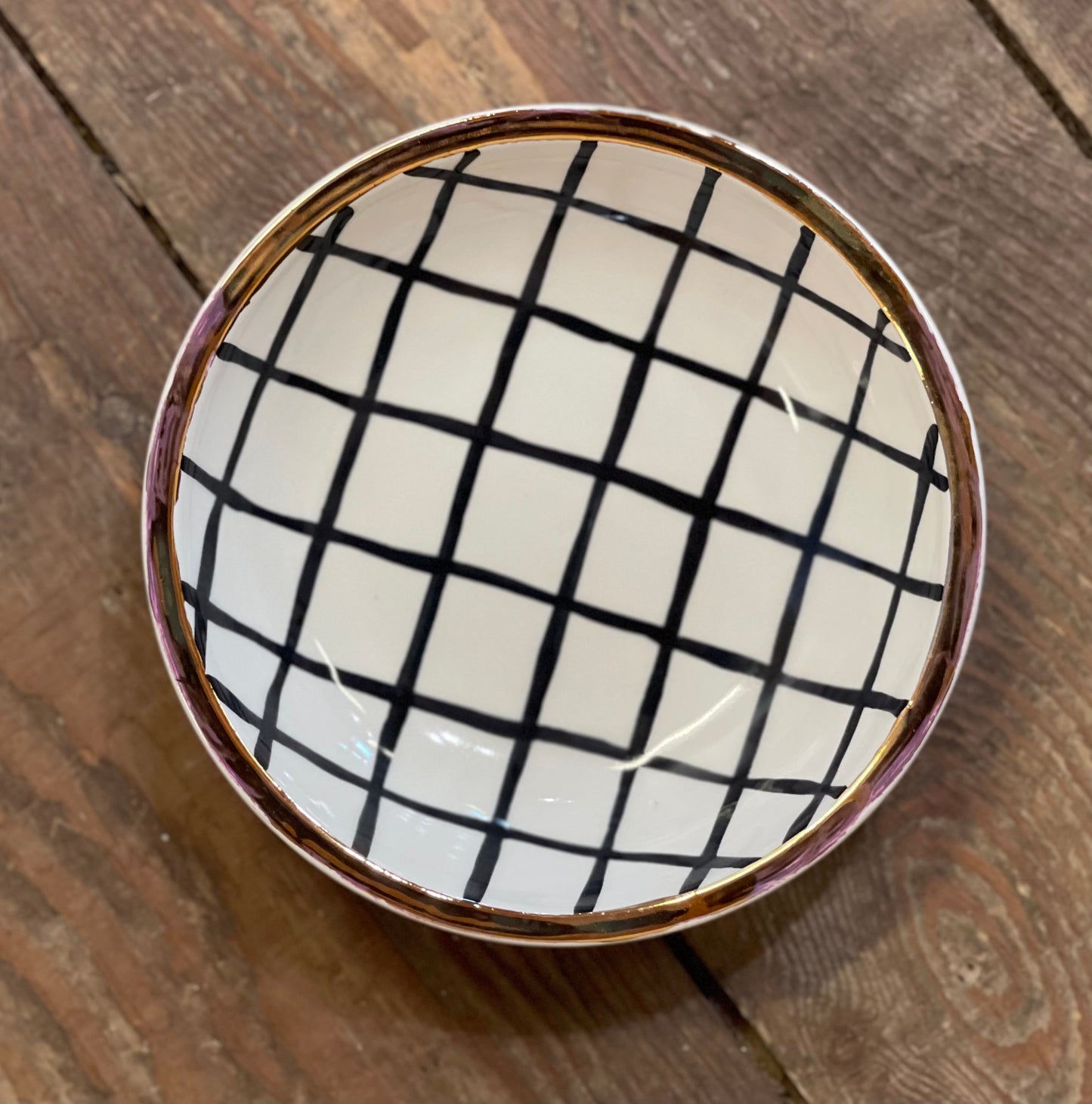 The Perfect Dish with Gold Rim