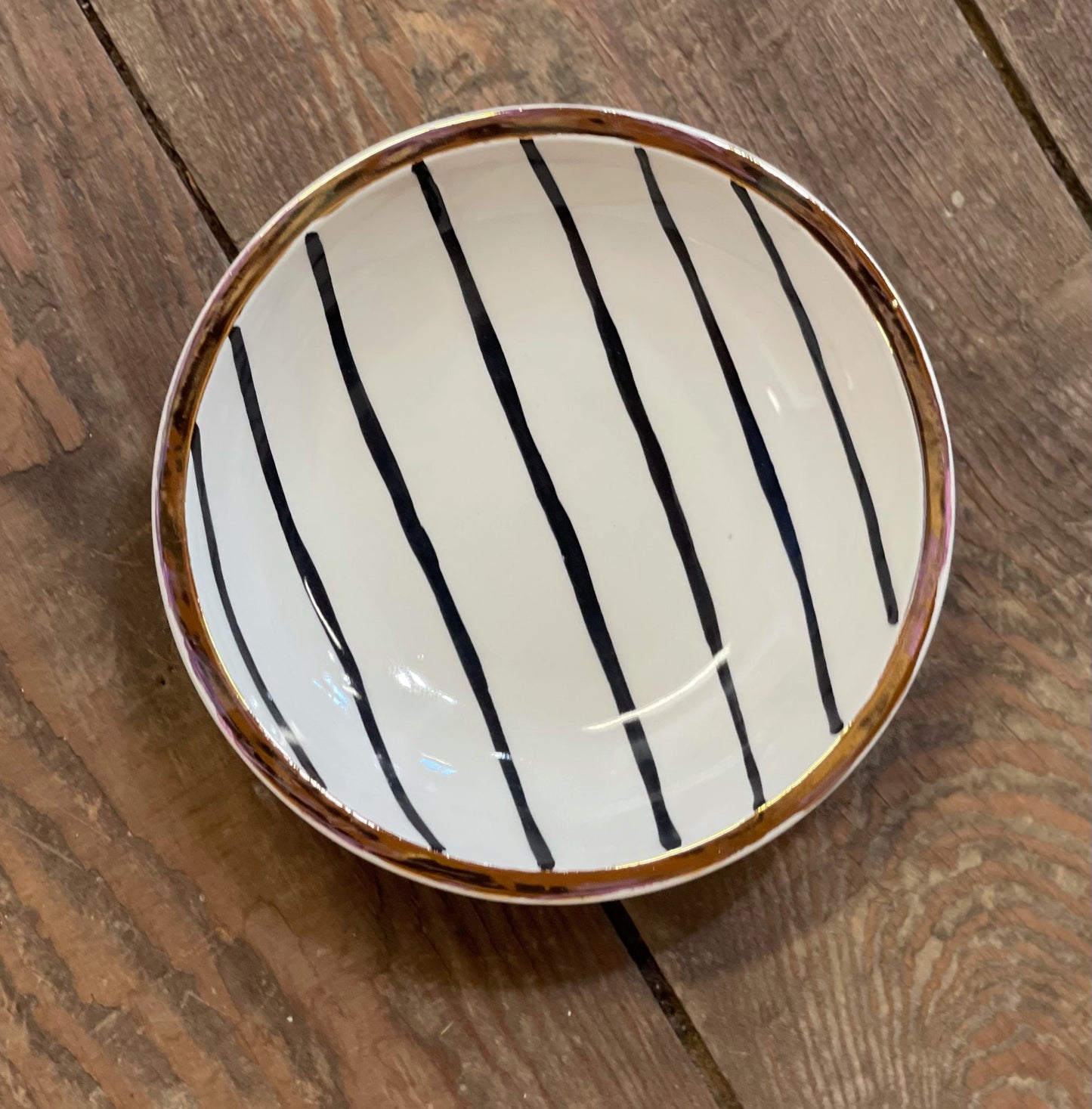 The Perfect Dish with Gold Rim
