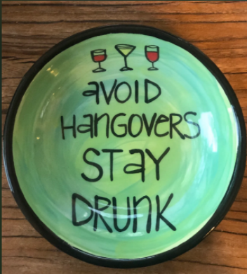 Hangover Perfect Quote Dish