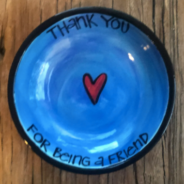Friendship Perfect Quote Dish