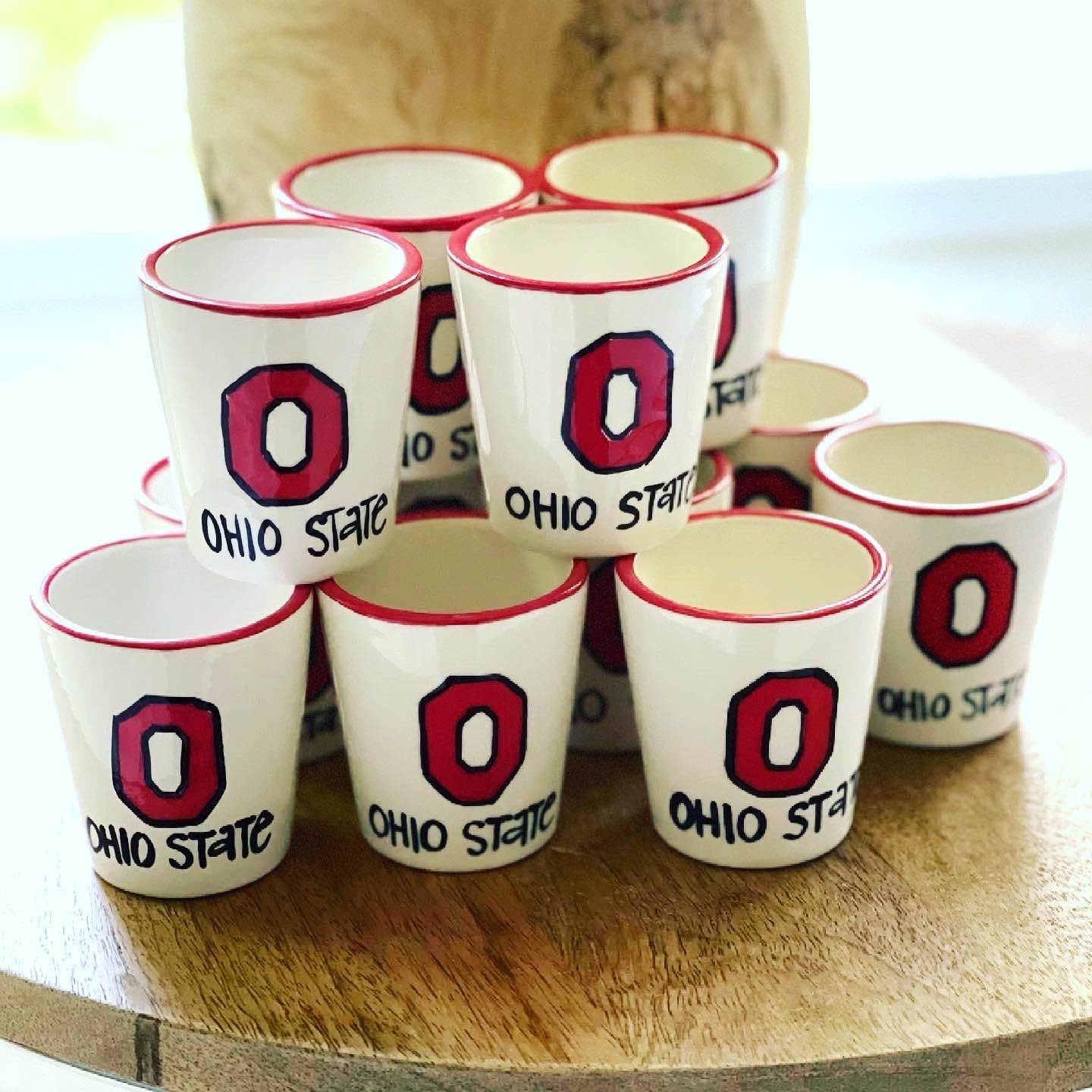 College Shot Glass