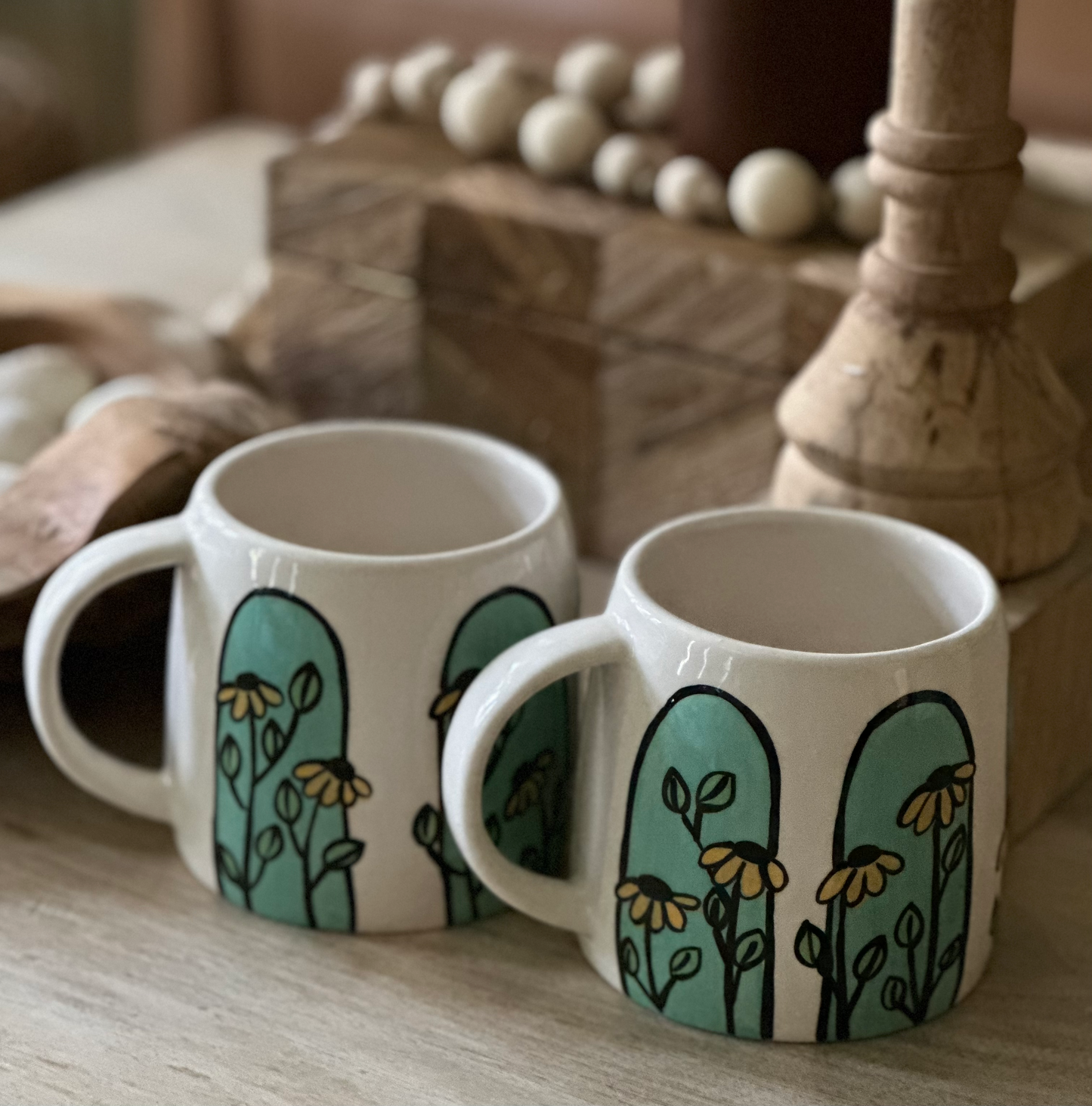 Arch Teal Abby Mug