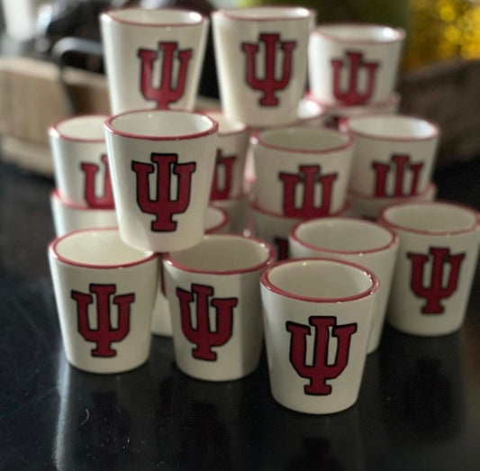 College Shot Glass