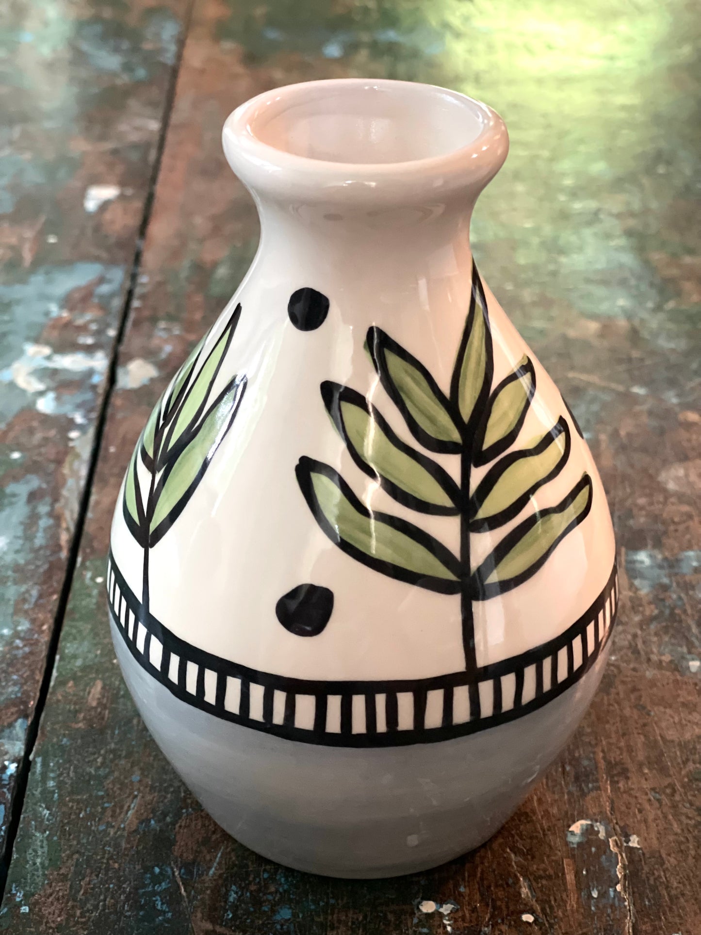 Leaf Bud Vase