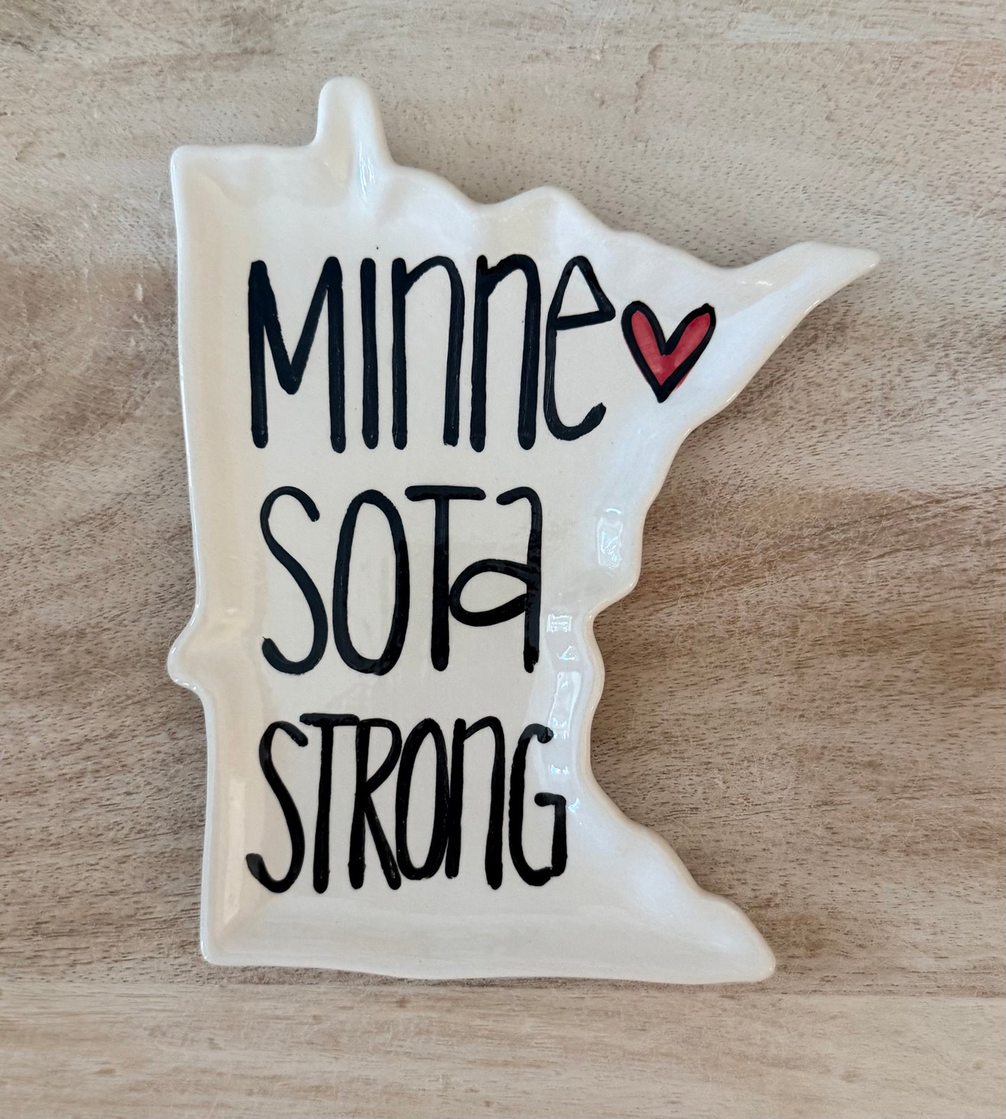 Minnesota Strong Plate
