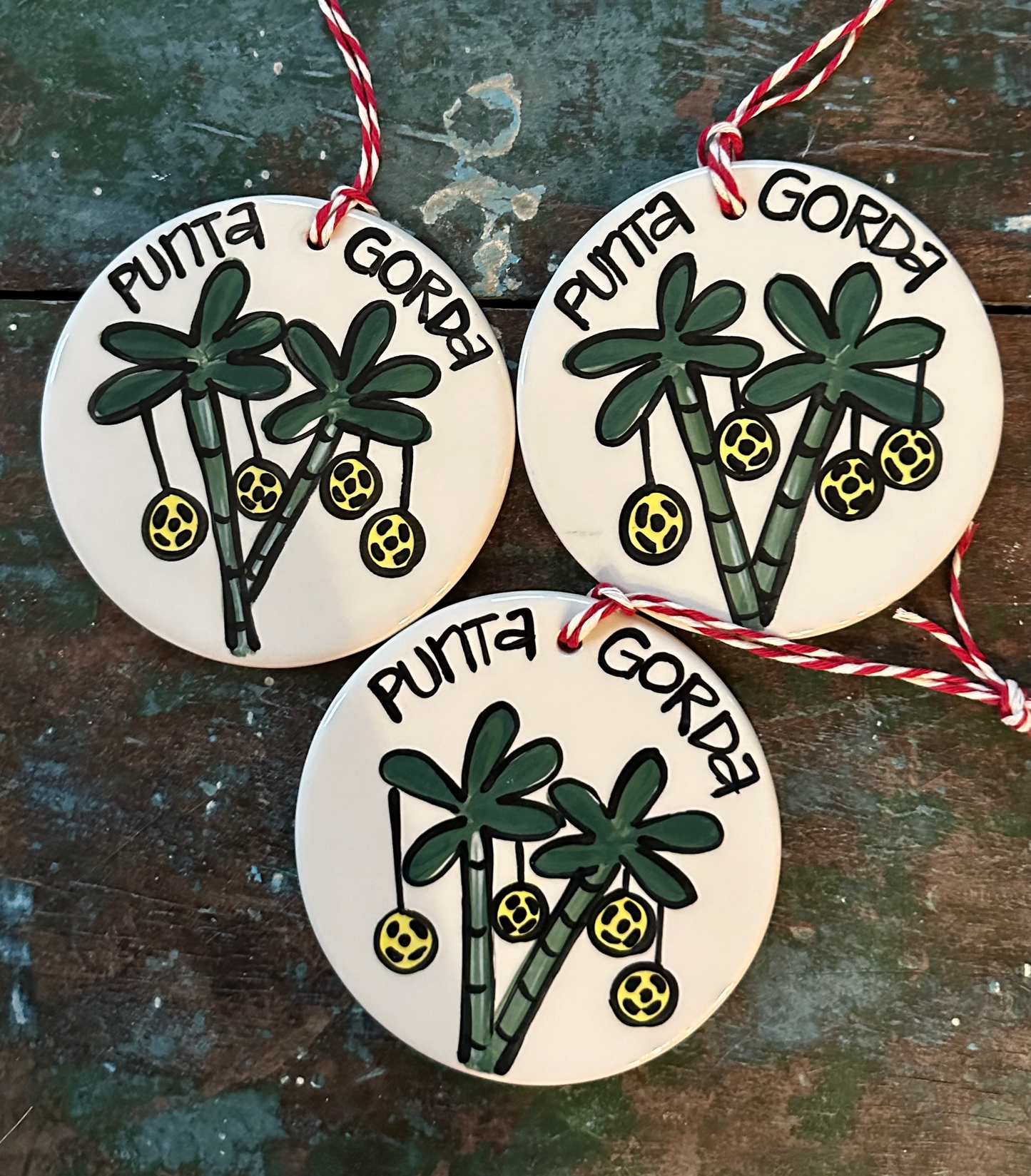 Custom Pickleball Ornaments