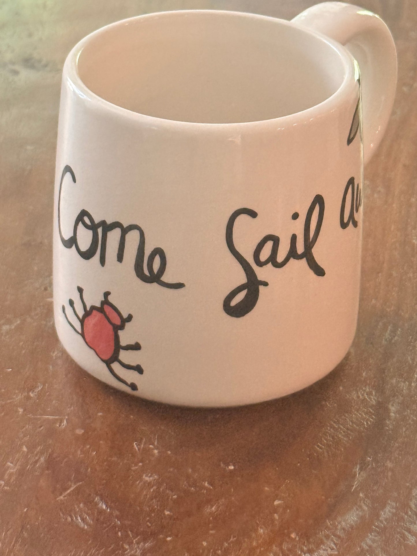 Come Sail Away Mug