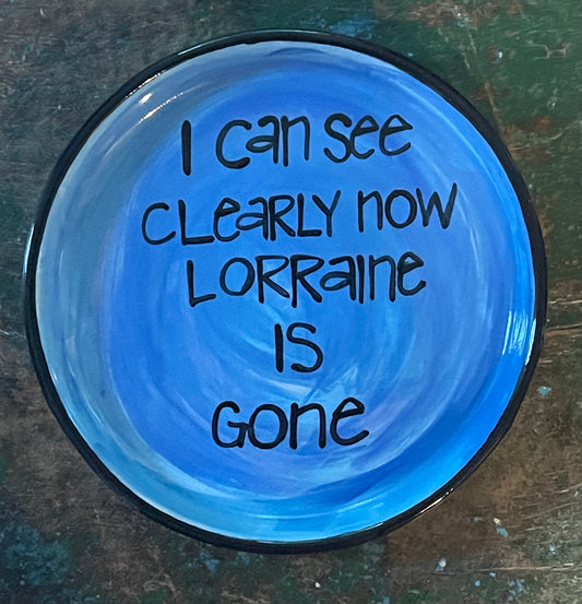 I Can See Clearly Now Misheard Lyric Mini-Plate