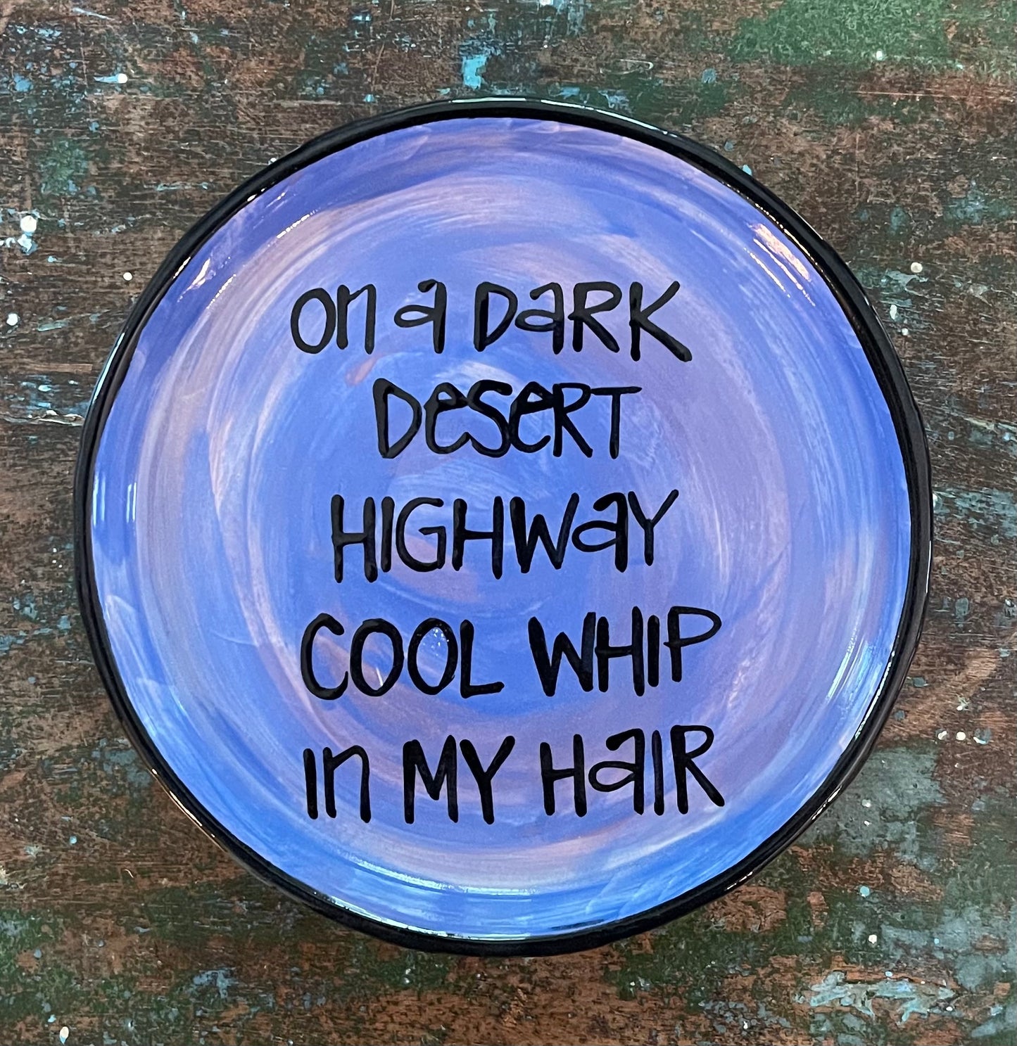 Hotel California Misheard Lyric Mini-Plate