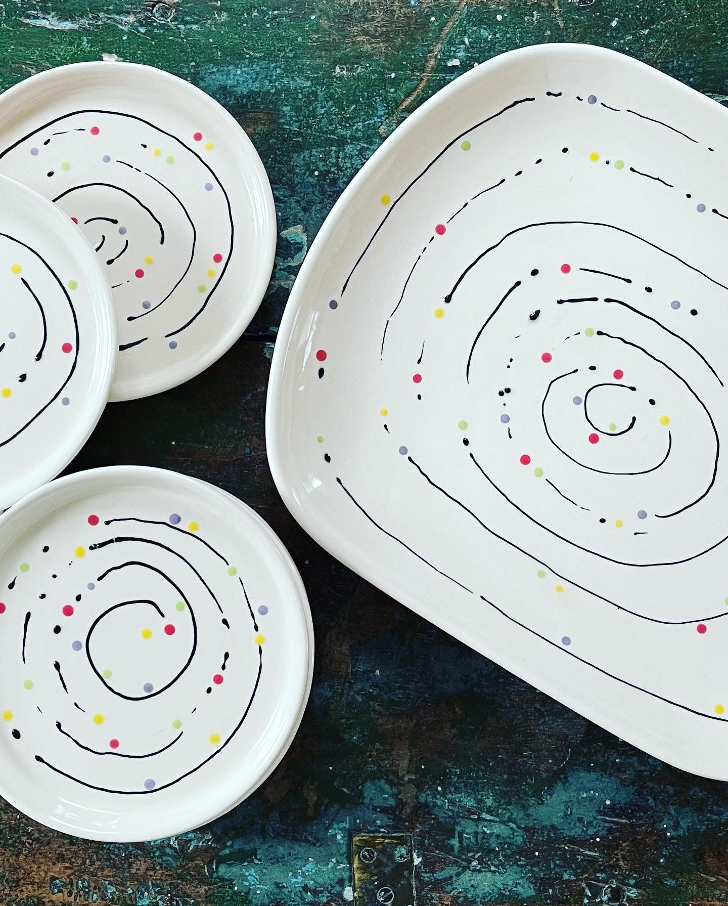 Swirl Mini-Plate