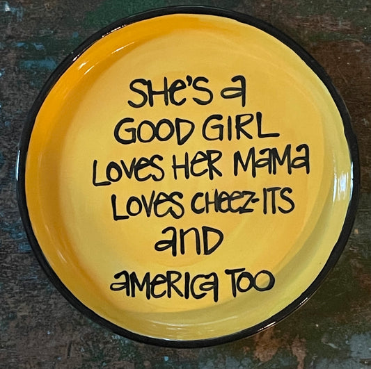 Free Fallin’ Misheard Lyrics Mini-Plate