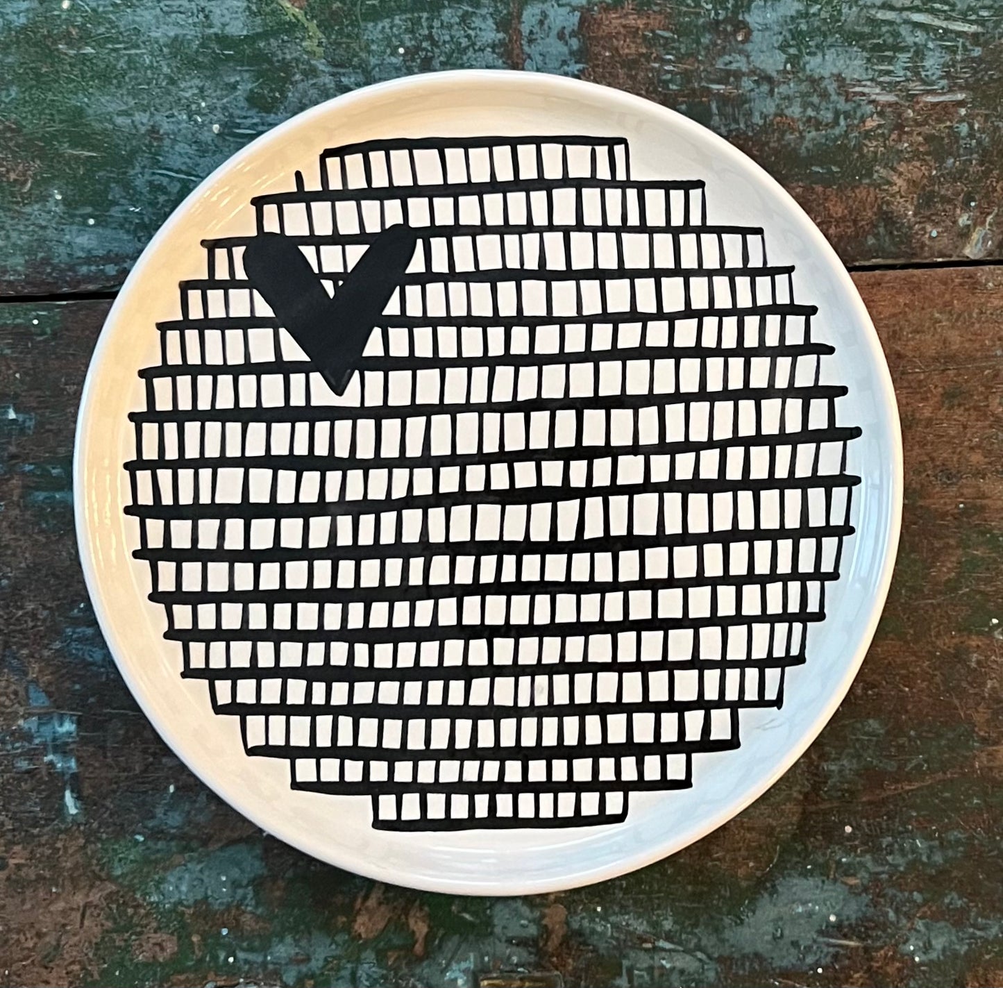 The Aspen Heart Dinner Plate