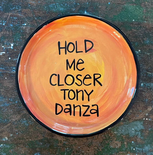 Tony Danza Misheard Lyric Mini-Plate
