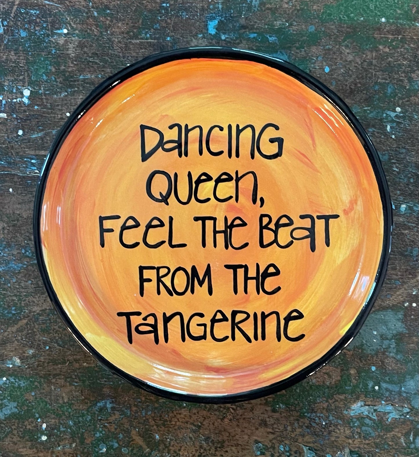 Dancing Queen Misheard Lyric Mini-Plate
