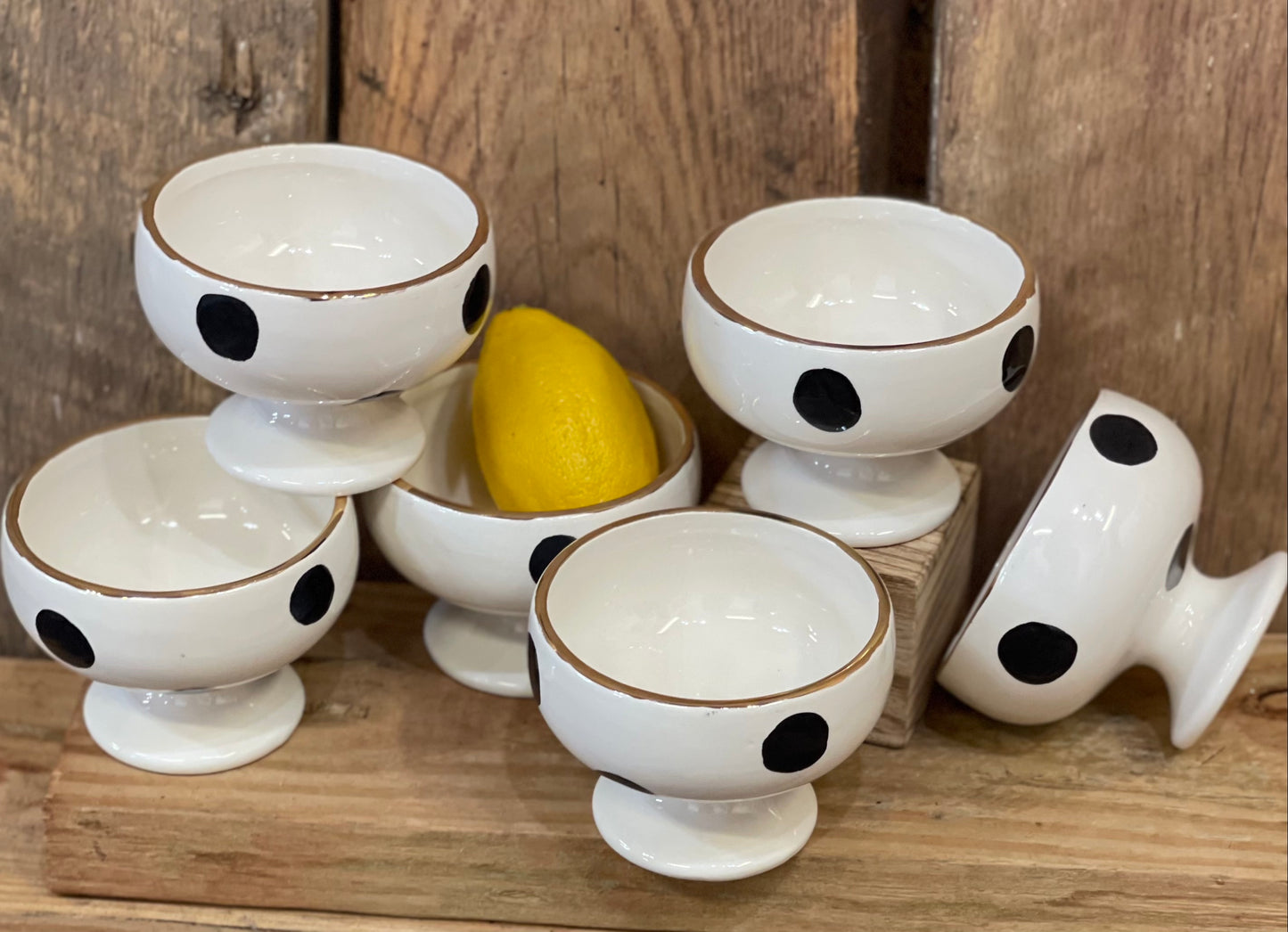 Sundae Polka Dot Bowl