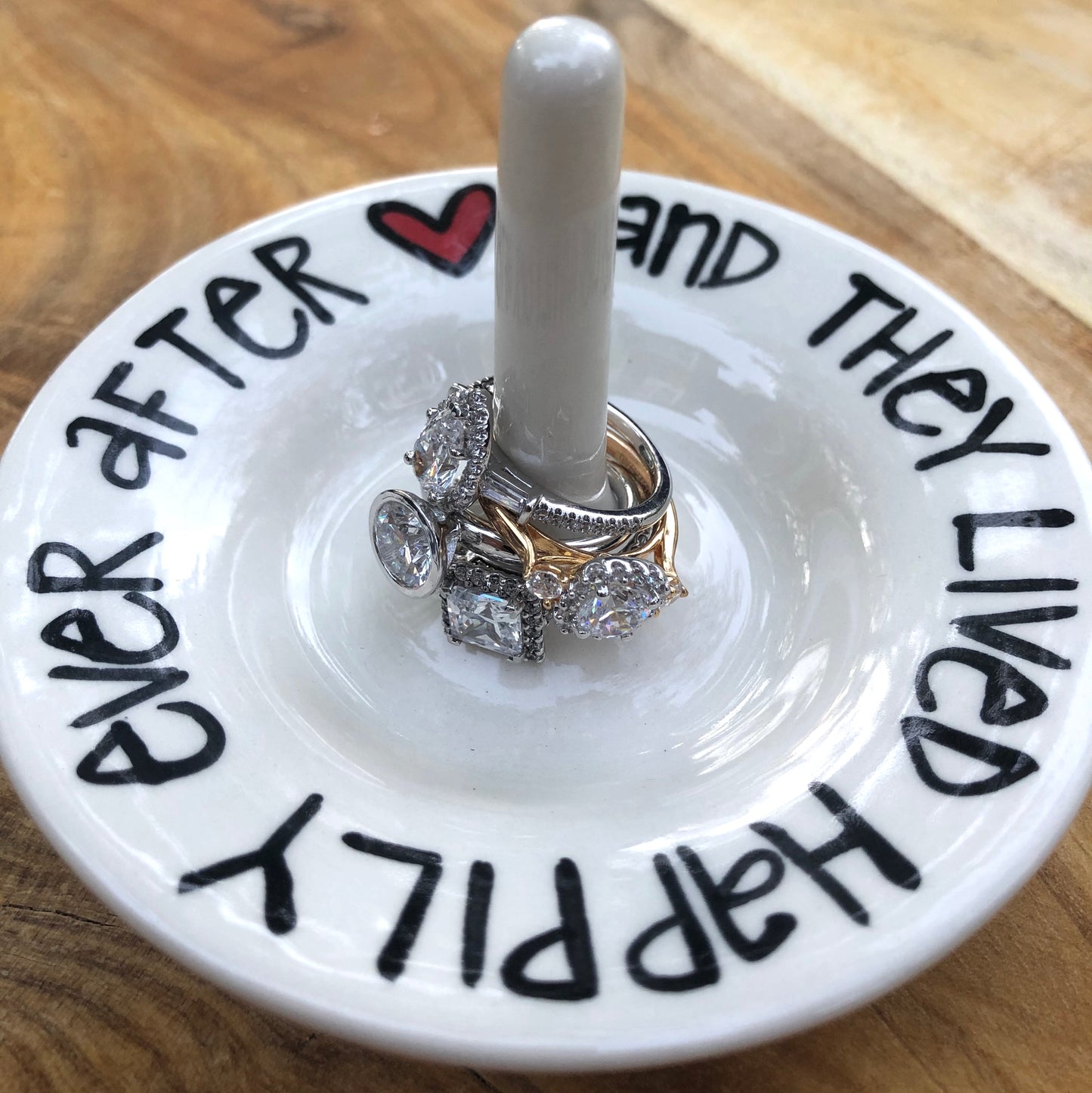 Ring Holder "He Put A Ring on it"