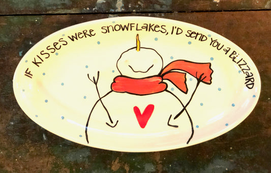 Snowflake Kisses Platter