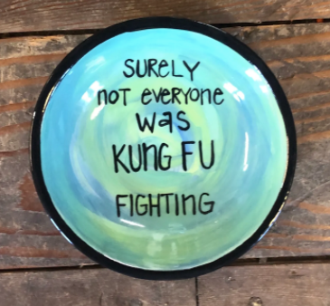 Kung Fu Perfect Quote Dish