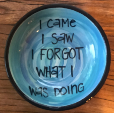 Forgetful Perfect Quote Dish