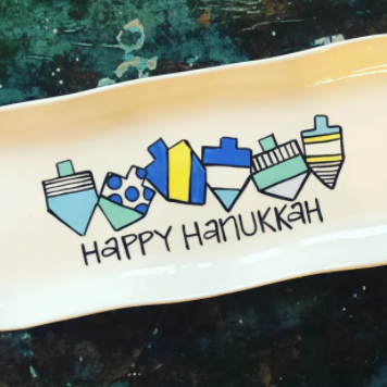 Dreidel Platter