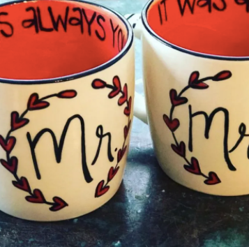 Mr. and Mrs. Mug Set