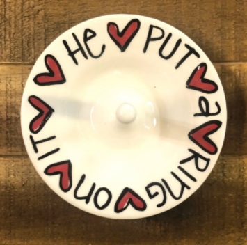 Ring Holder "He Put a Ring on It"