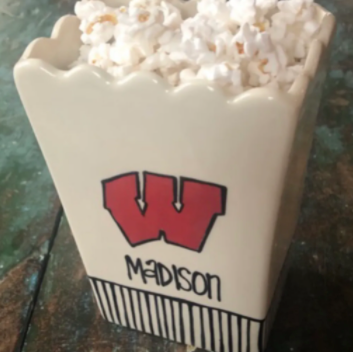 College Popcorn Bucket