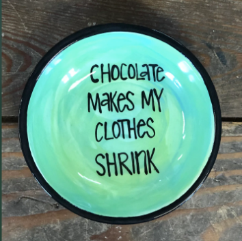 Chocolate Perfect Quote Dish