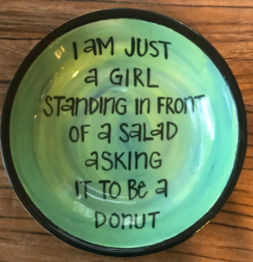 Salad Perfect Quote Dish
